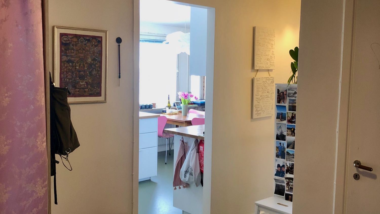 Lägenhet med havsutsikt intill Norderport på 3 rum och kök