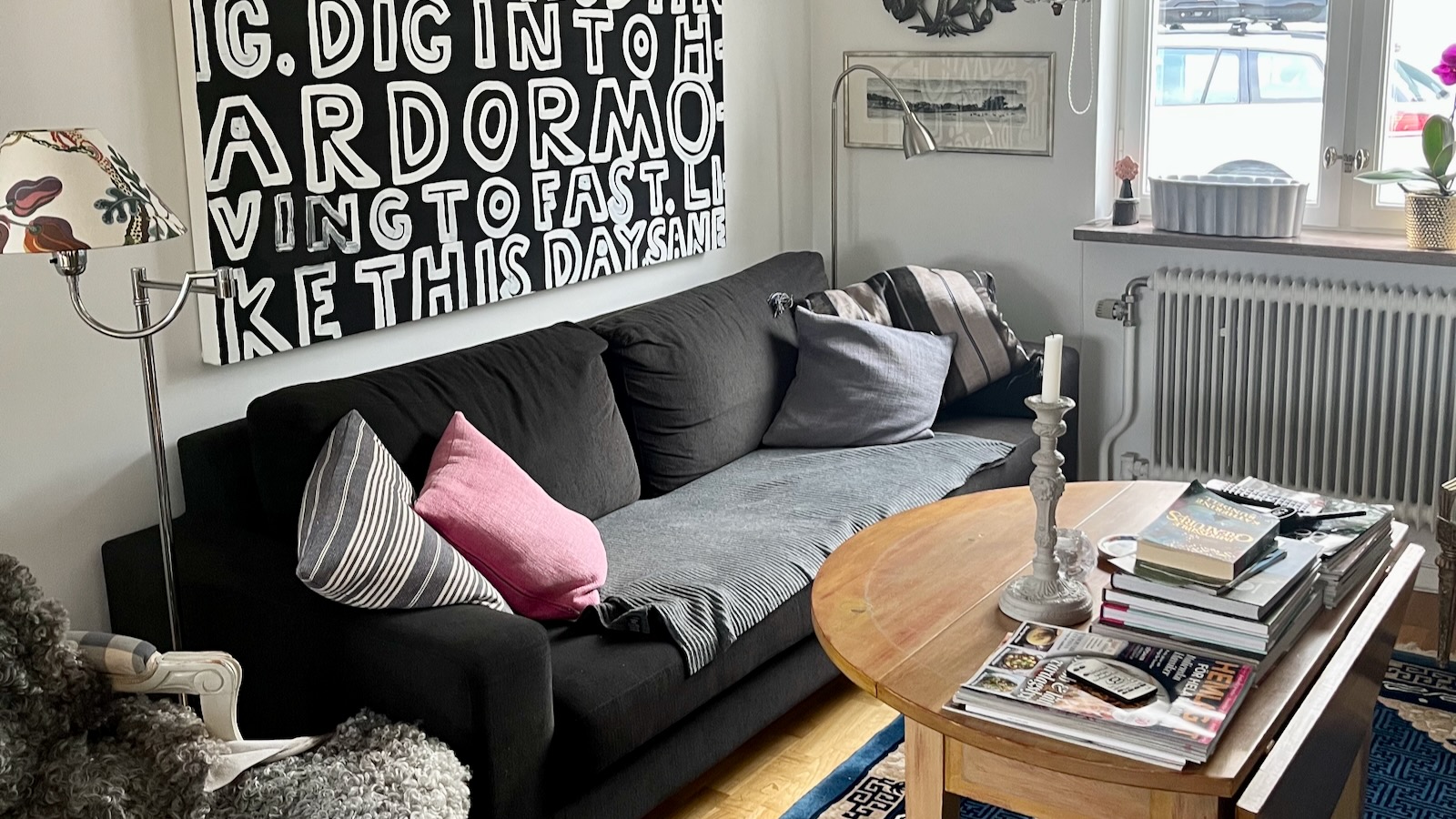 Exklusivt boende med trädgård för möten, på St Nikolaigatan