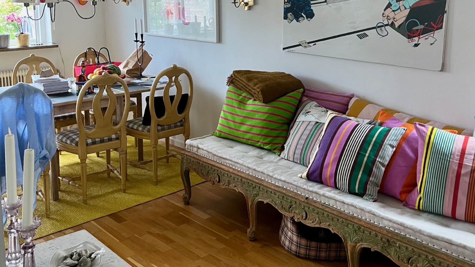 Exklusivt boende med trädgård för möten, på St Nikolaigatan