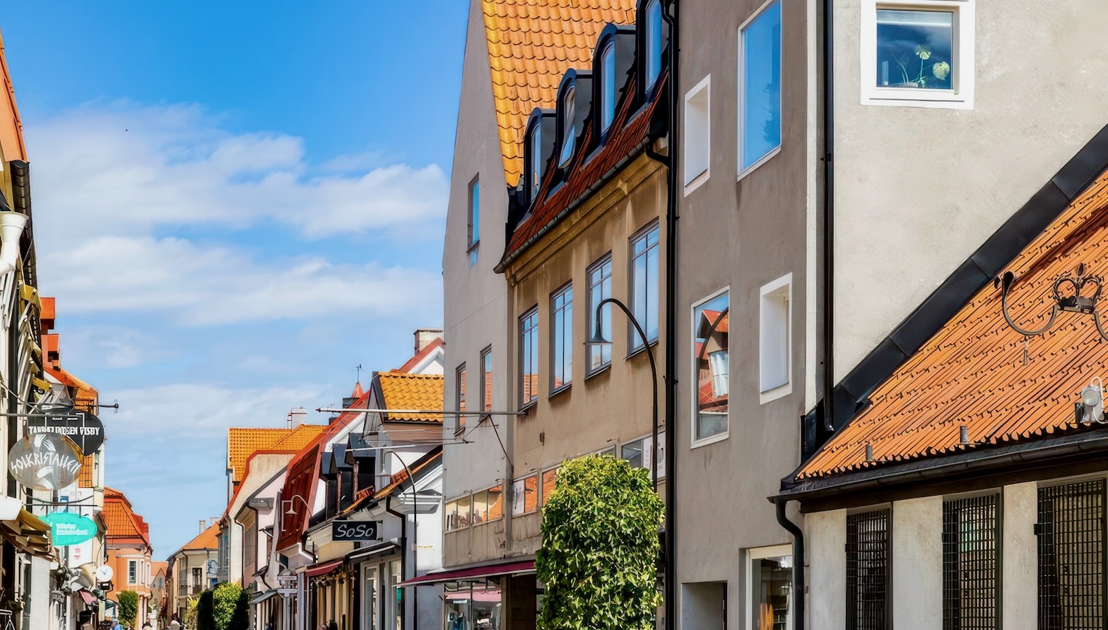 Townhouse på 3 plan på Södra Murgatan, mitt i hjärtat av Visby innerstad