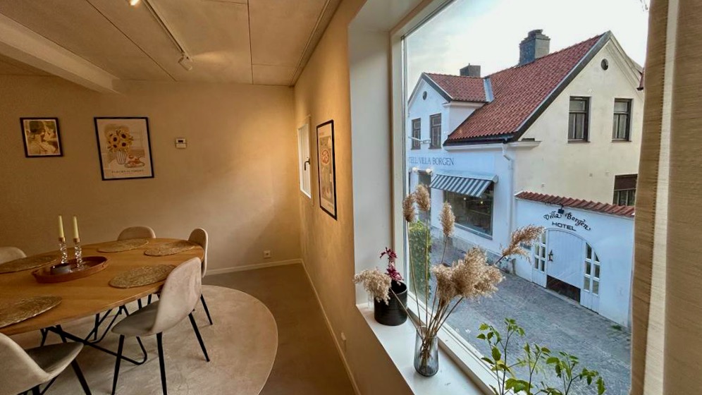Townhouse på 3 plan på Södra Murgatan, mitt i hjärtat av Visby innerstad