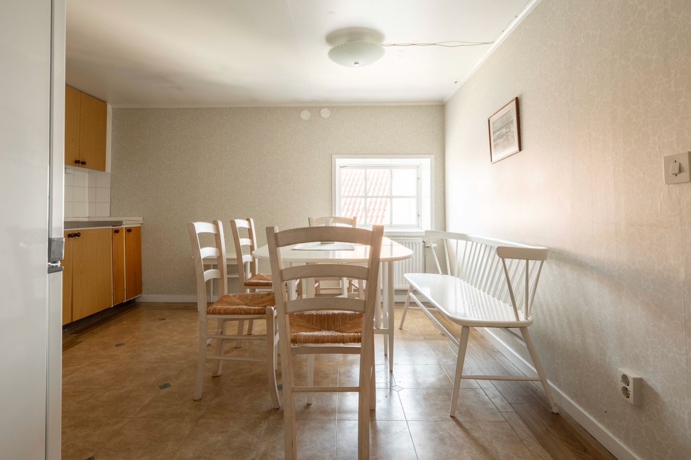 Etagelägenhet, 3 rok, vid Skansport, intill ringmurens insida.