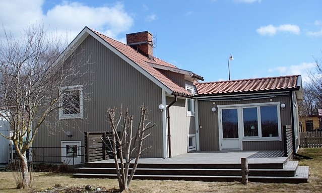 Hus ca 600 meter från Norderport i Visby