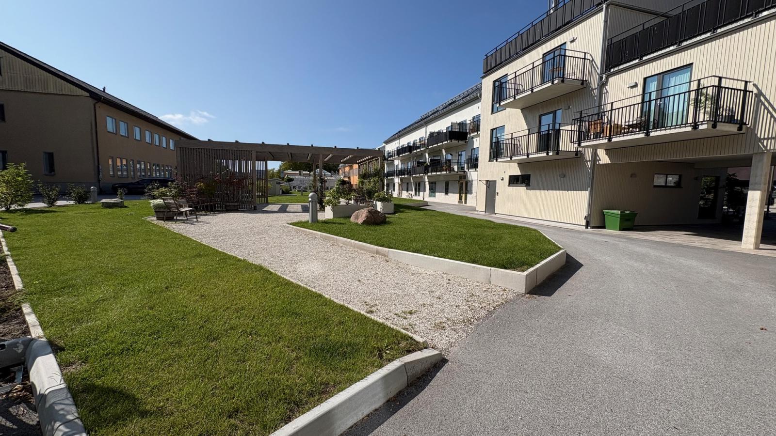 Lägenhet om 4 rok med två badrum och balkong vid Söderport, Peder Hardings väg, Visby