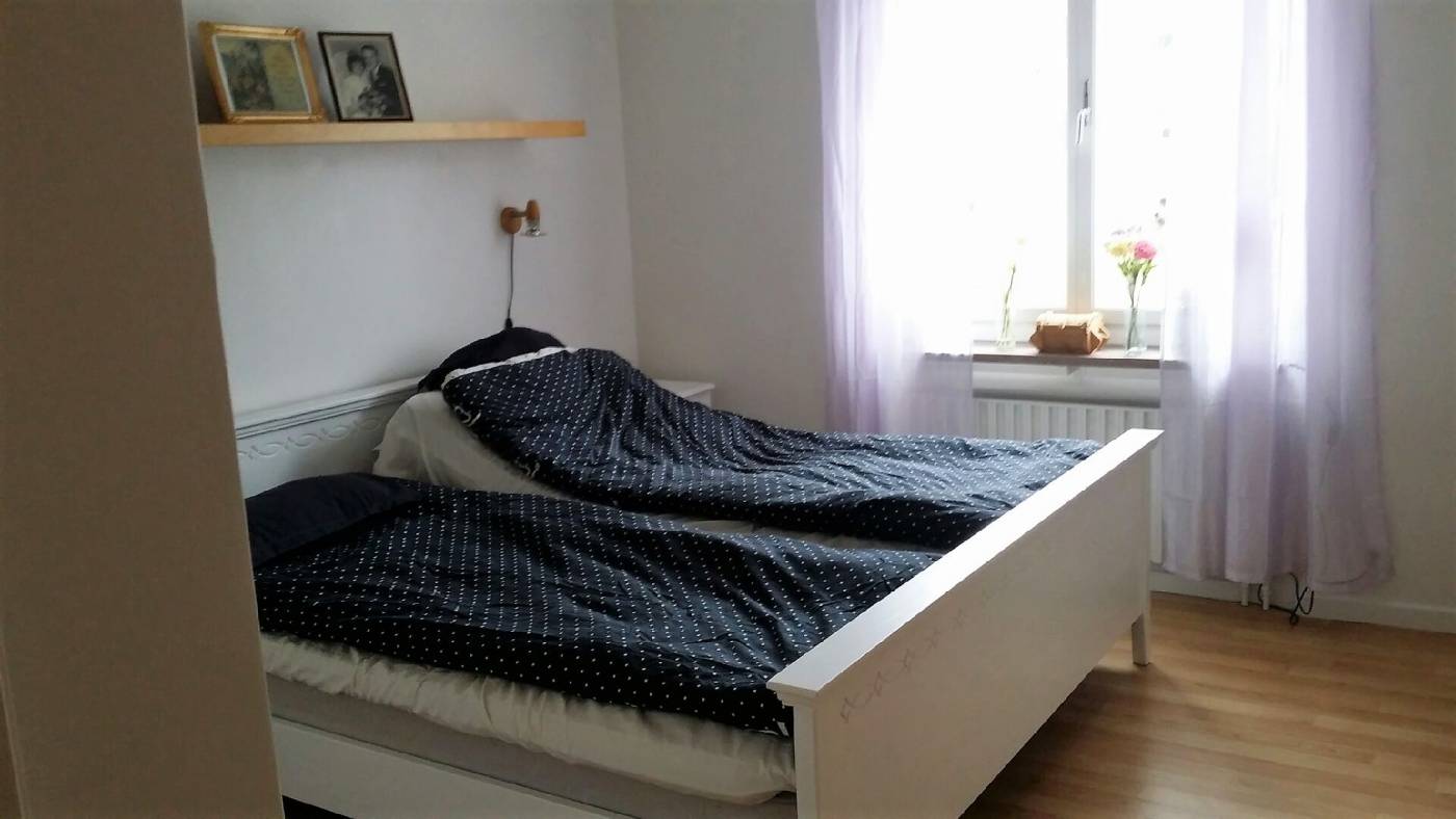 2 rok på 58 m2 med 3 bäddar i södra Visby