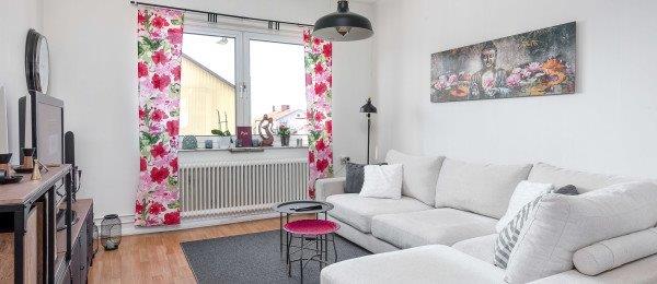 Trea med 5 bäddar precis utanför Norderport