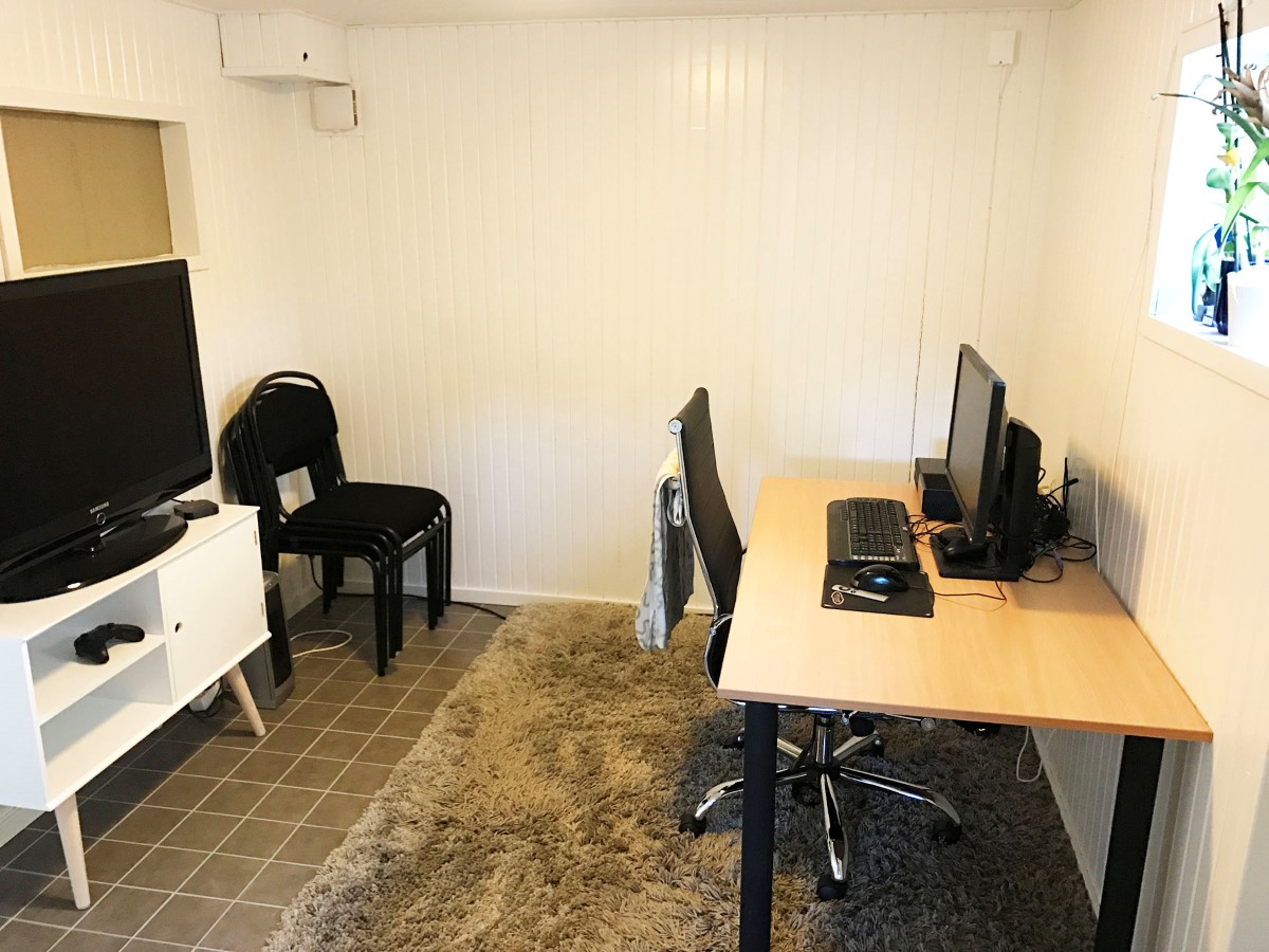 Fint  hus med trädgård för 6 personer bara 1 km från Söderport