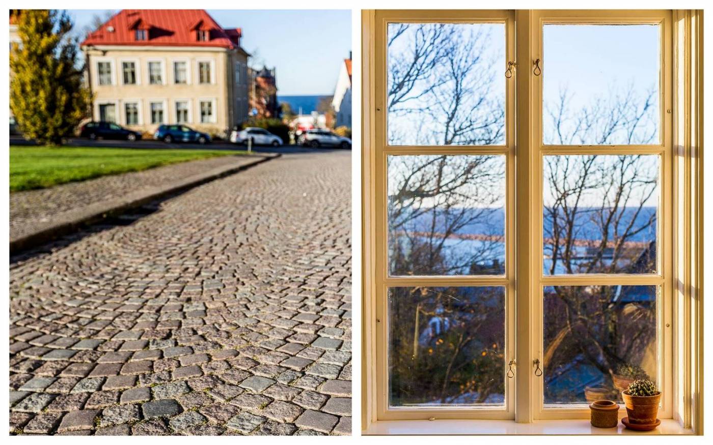 Fin lägenhet på Slottsbacken mitt i Visby innerstad. Boka 2018