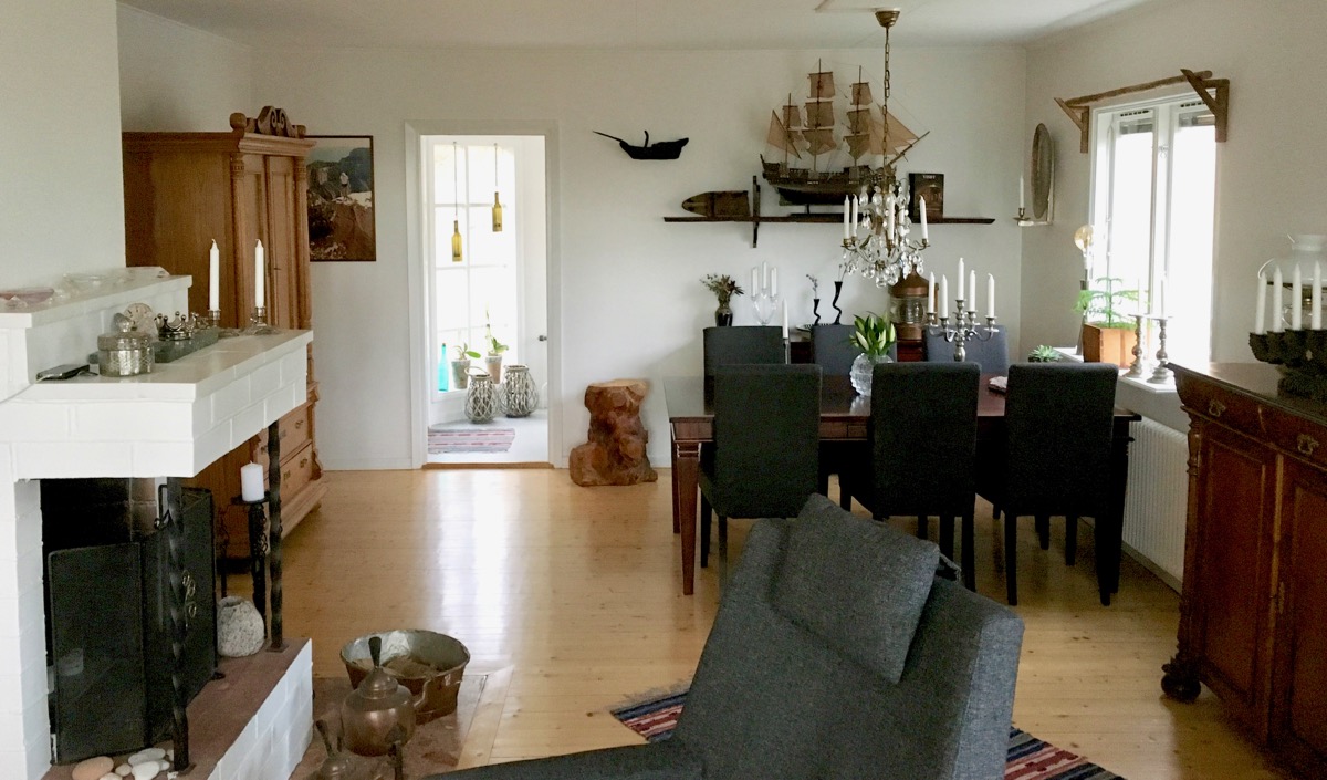 Hus med 2 sovrum och egen uteplats intill ringmuren