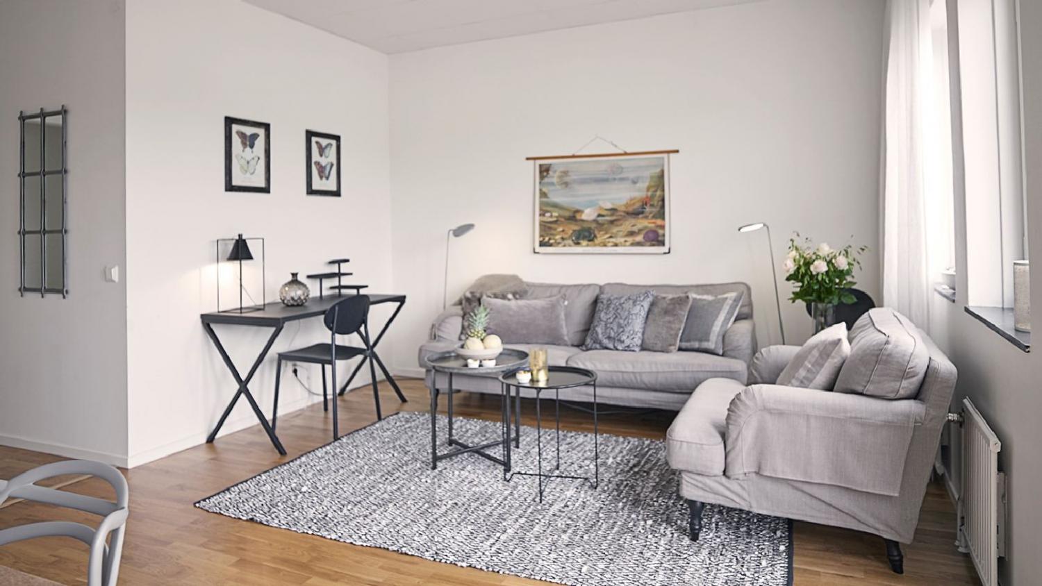 Hotell-lägenheter ovanpå Visby Galleria - 3 olika att välja på