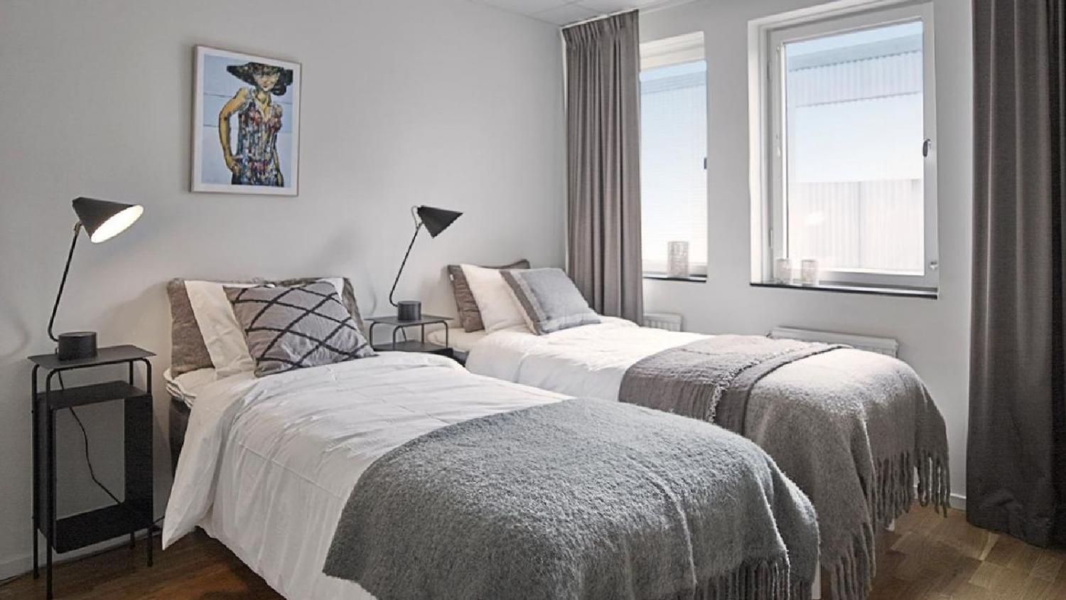 Hotell-lägenheter ovanpå Visby Galleria - 3 olika att välja på