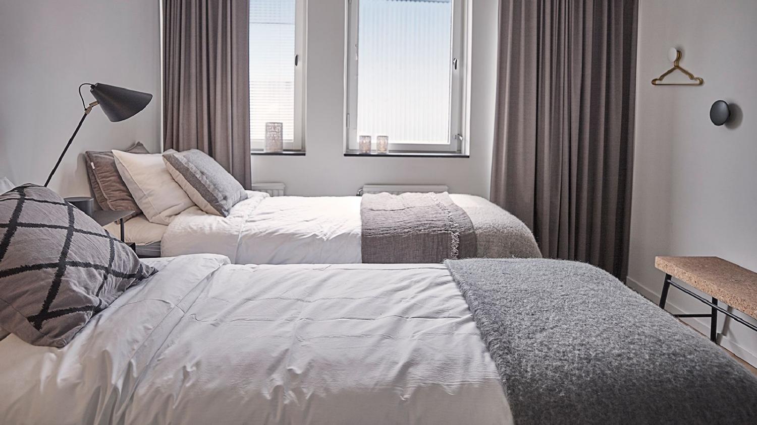 Hotell-lägenheter ovanpå Visby Galleria - 3 olika att välja på