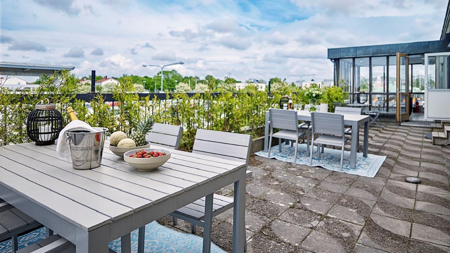Hotell-lägenheter ovanpå Visby Galleria - 3 olika att välja på