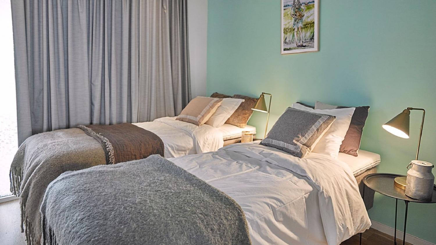 Hotell-lägenheter ovanpå Visby Galleria - 3 olika att välja på