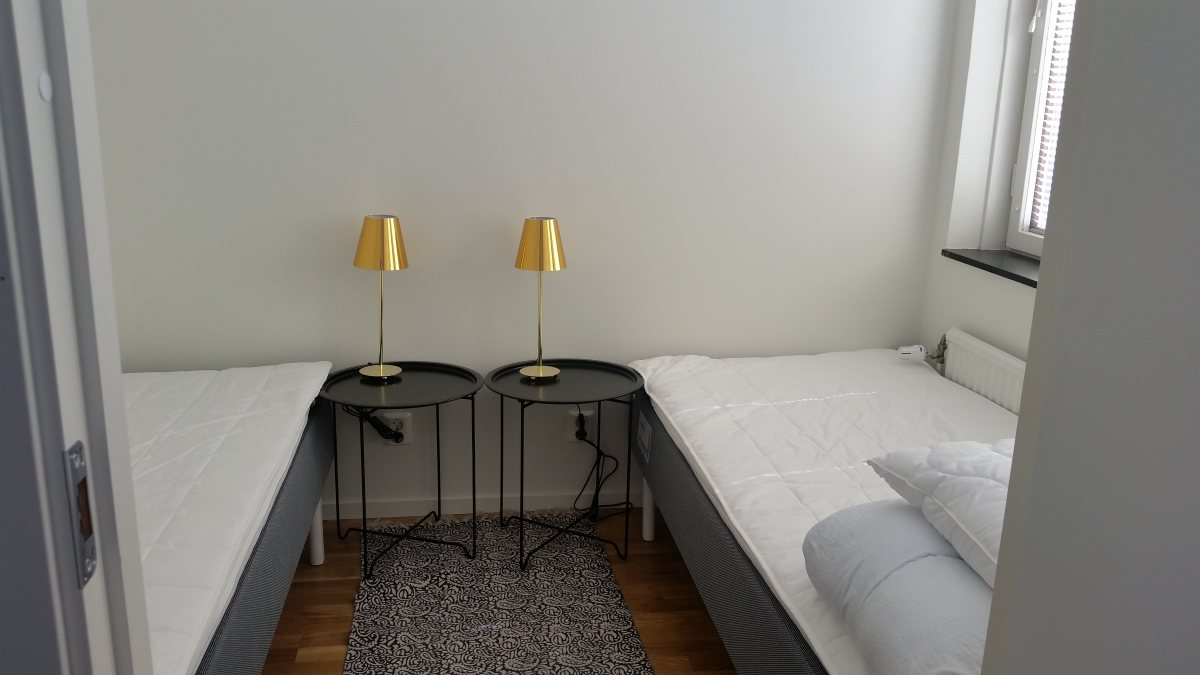 Hotell-lägenheter ovanpå Visby Galleria - 3 olika att välja på