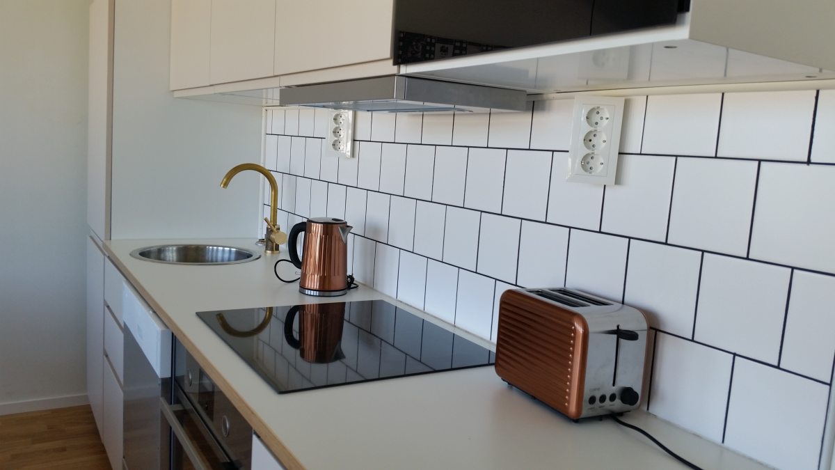 Hotell-lägenheter ovanpå Visby Galleria - 3 olika att välja på