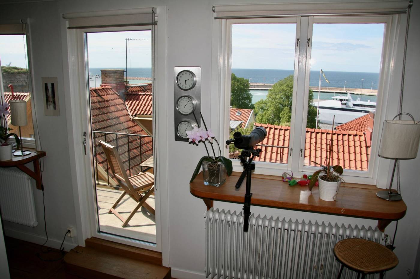 Boka 2019 - Paradvåning på Skeppargatan i Visby - 2 plan med utsikt över havet