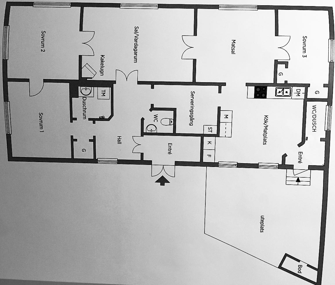Boka 2020 - Innerstadsvåning - 5 rok - 140 m2. Bara 400 meter från Almedalen.