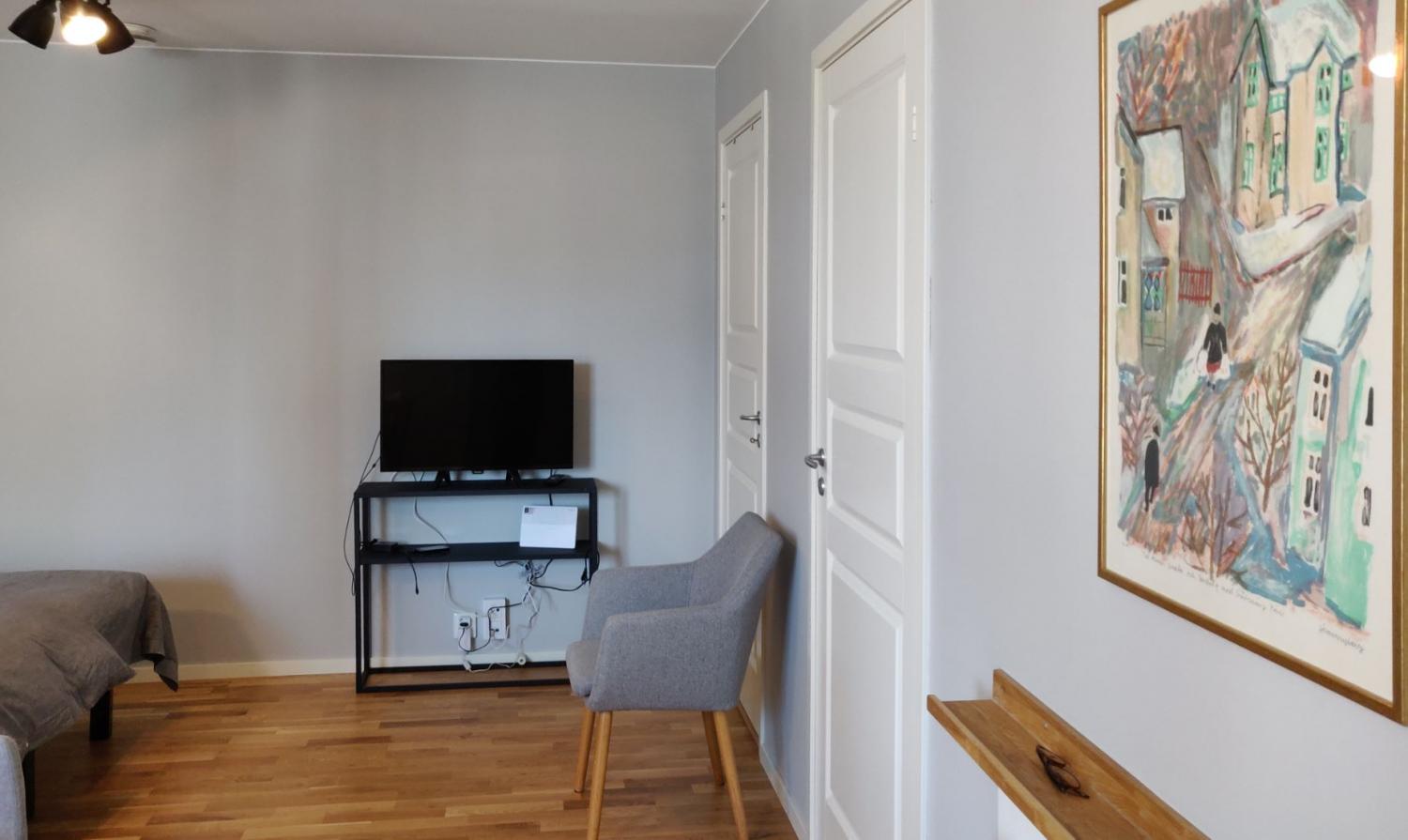 Boka 2019 - Fin 1a på Berggränd mitt i Visby innerstad. Bara 350 meter från Almedalen.