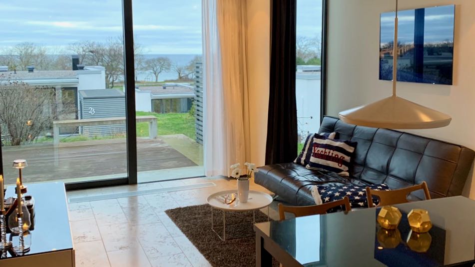 Bungalow, 3 rok, på lyxresorten Novi - Vackert boende vid havet, längs strandpromenaden i Visby