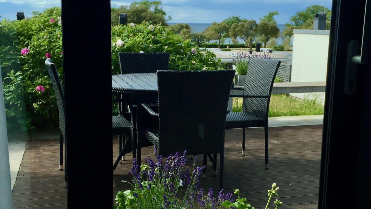 Bungalow, 3 rok, på lyxresorten Novi - Vackert boende vid havet, längs strandpromenaden i Visby