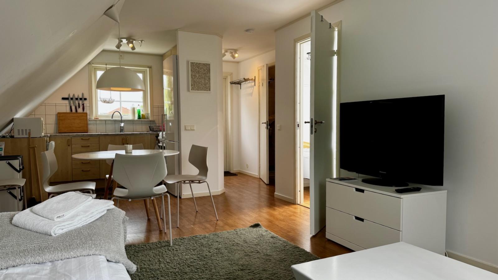 Lägenhet 3 rok, gångavstånd från ringmuren