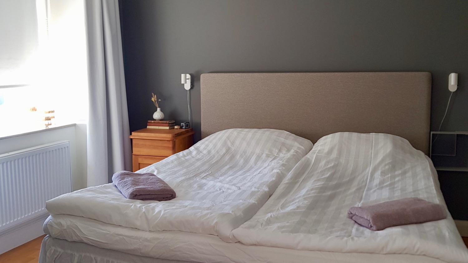 150 meter från Almedalen. Fräsch lägenhet för 5 personer.